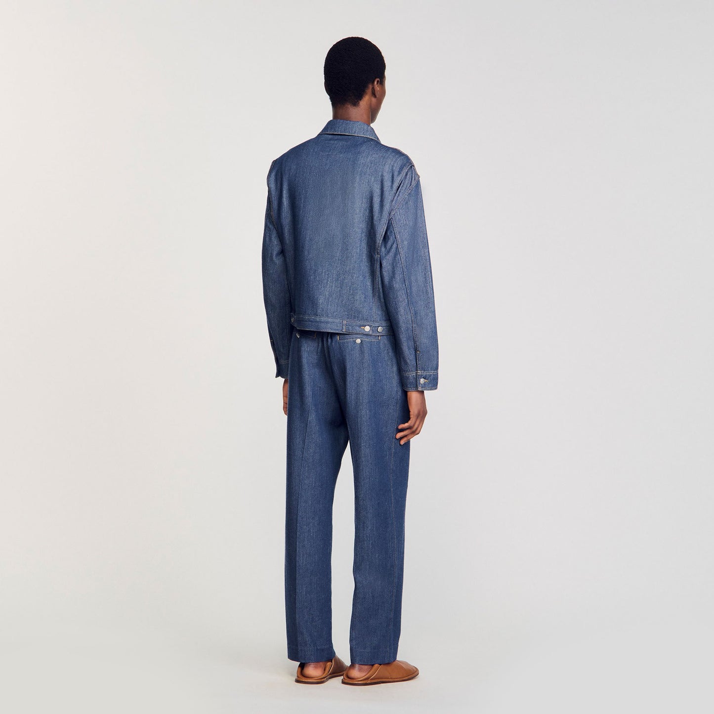Sandro Chambray jacket Raw-Denim