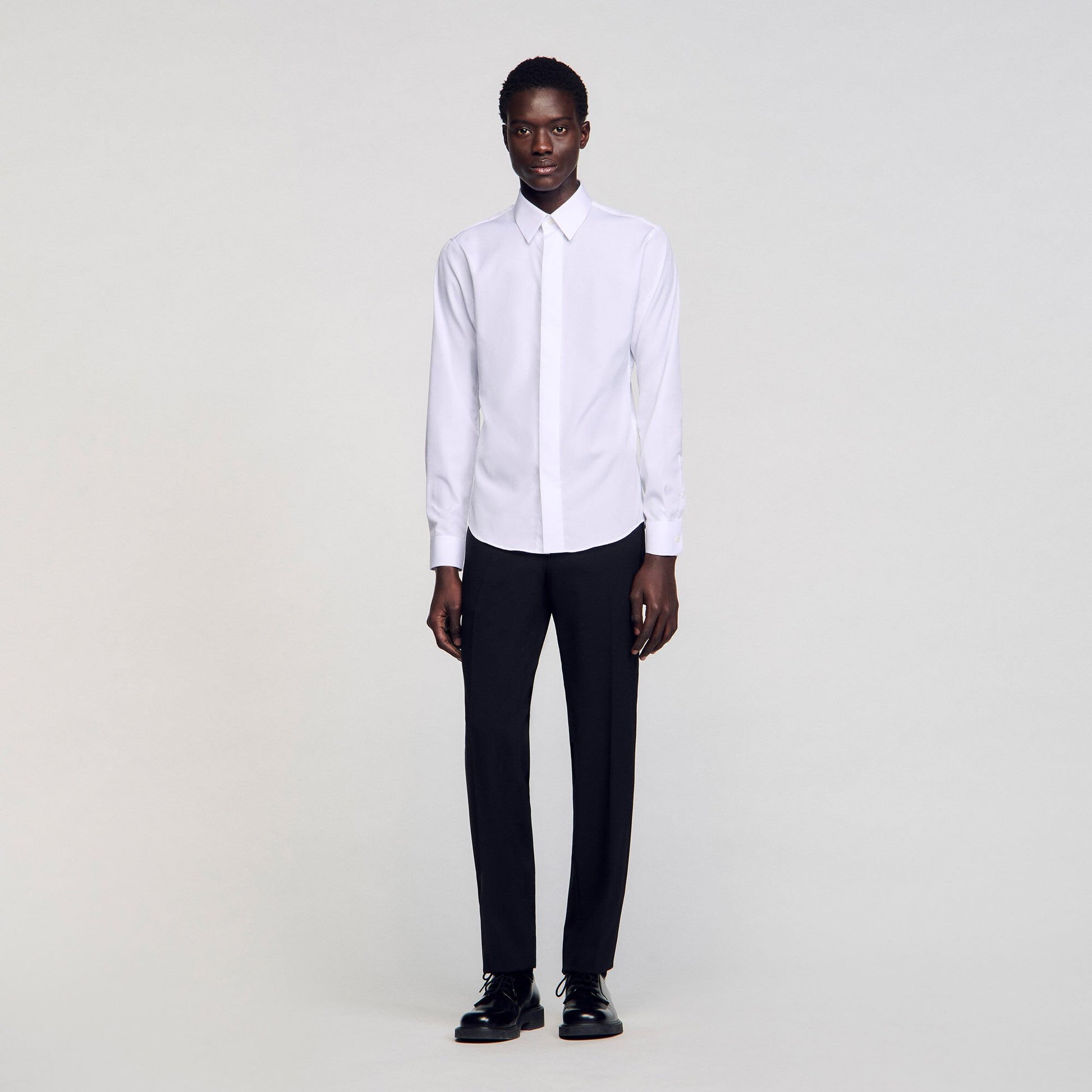 Sandro Cotton shirt White