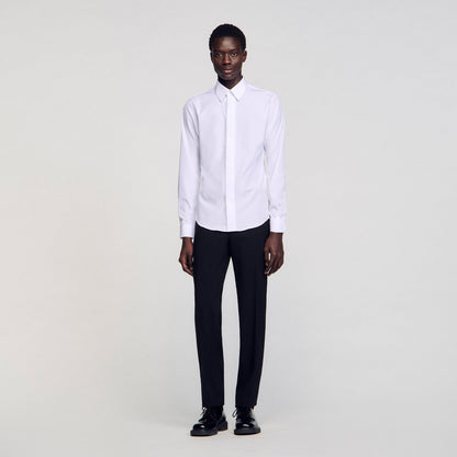 Sandro Cotton shirt White