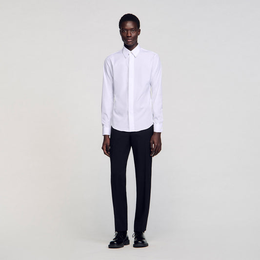 Sandro Cotton shirt White