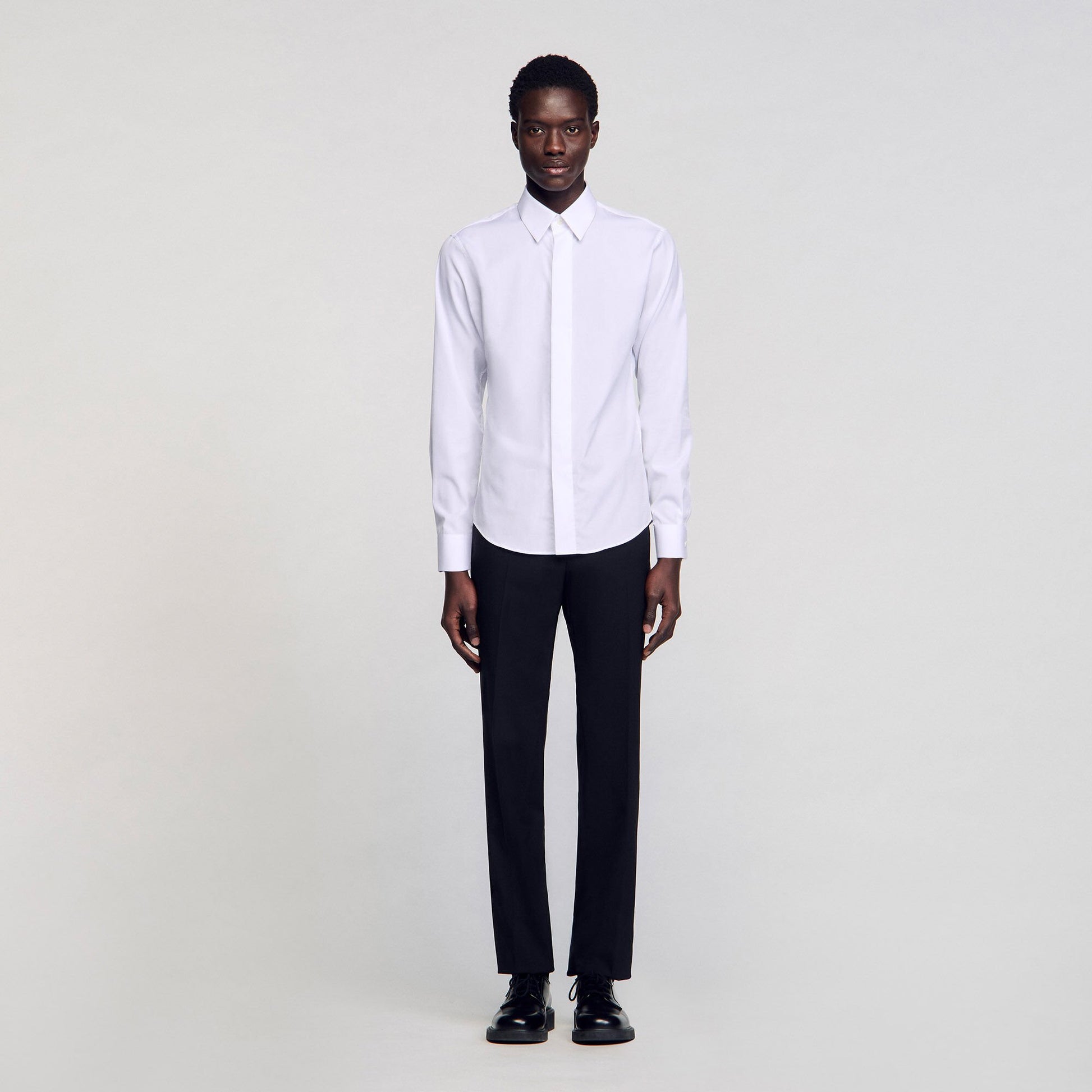 Sandro Cotton shirt White