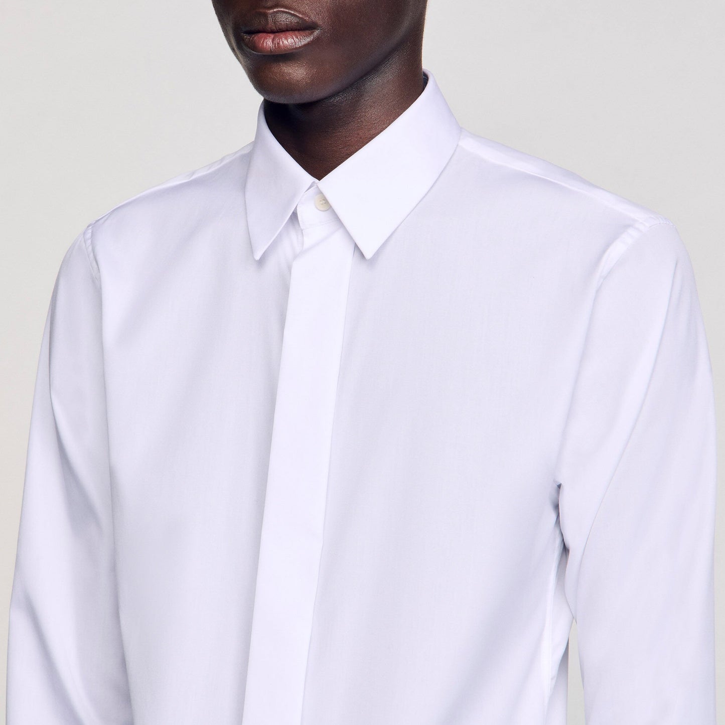 Sandro Cotton shirt White