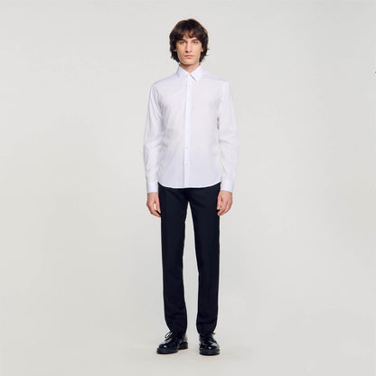 Sandro Long-sleeved shirt White