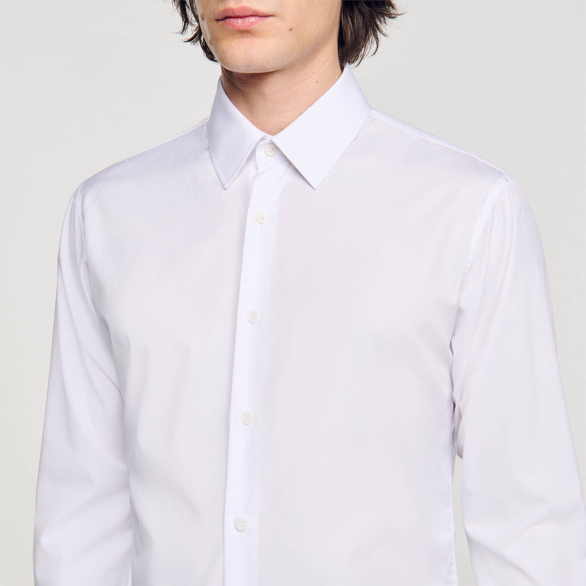 Sandro Long-sleeved shirt White