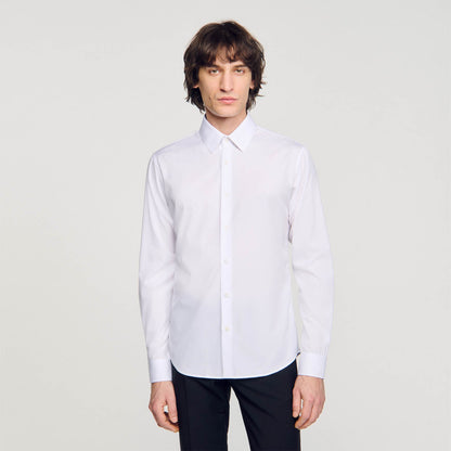 Sandro Long-sleeved shirt White