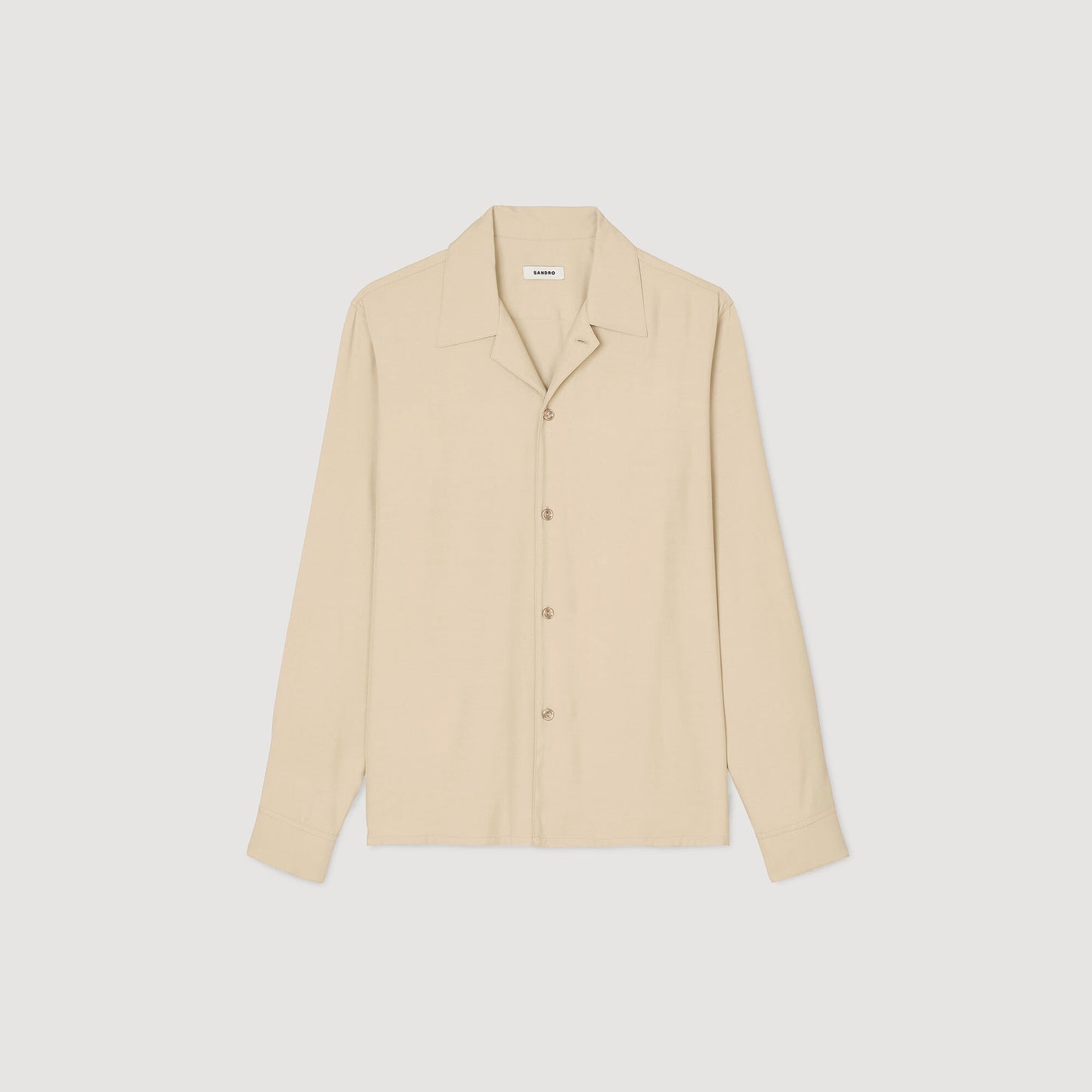Sandro Flowy shirt Sand.