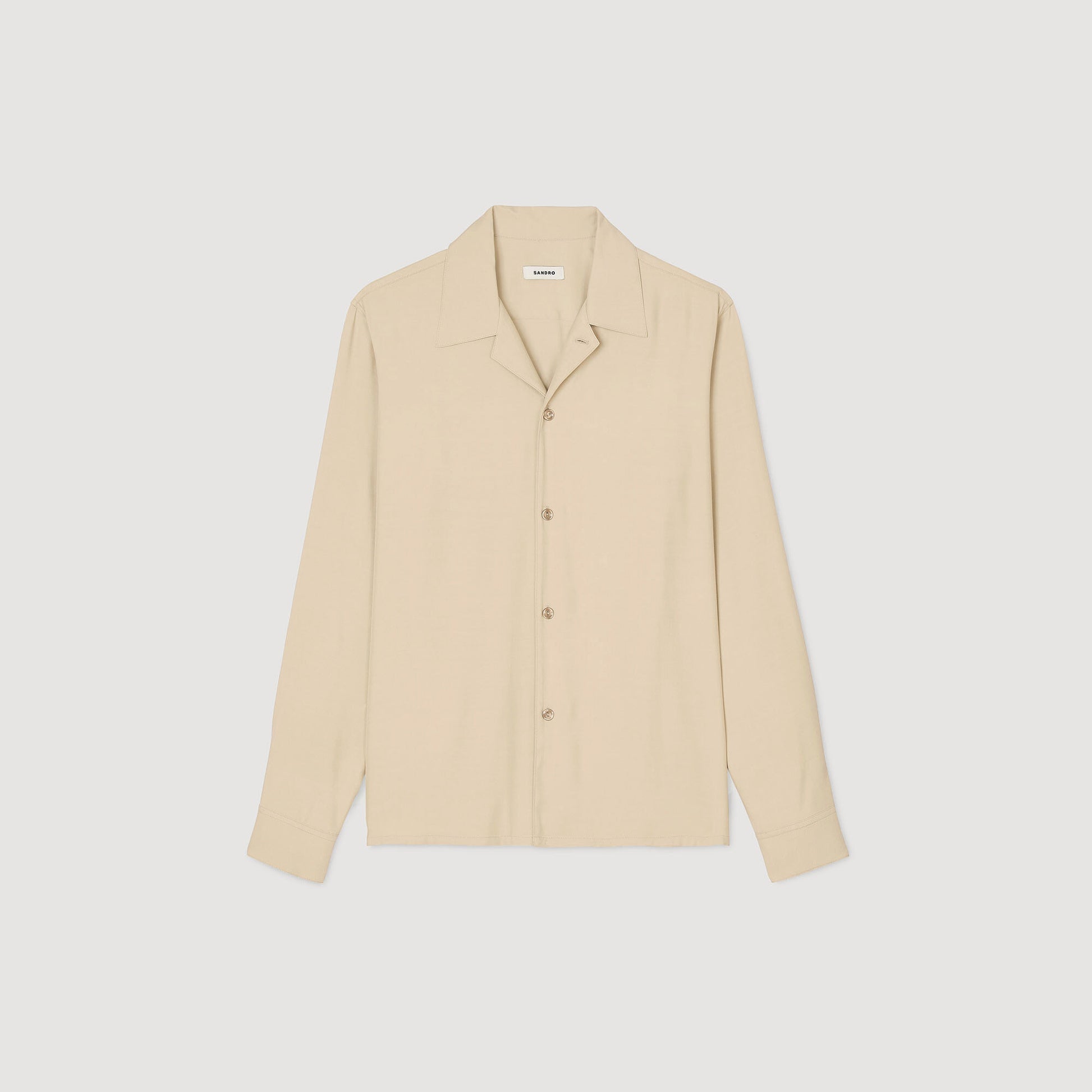 Sandro Flowy shirt Sand.