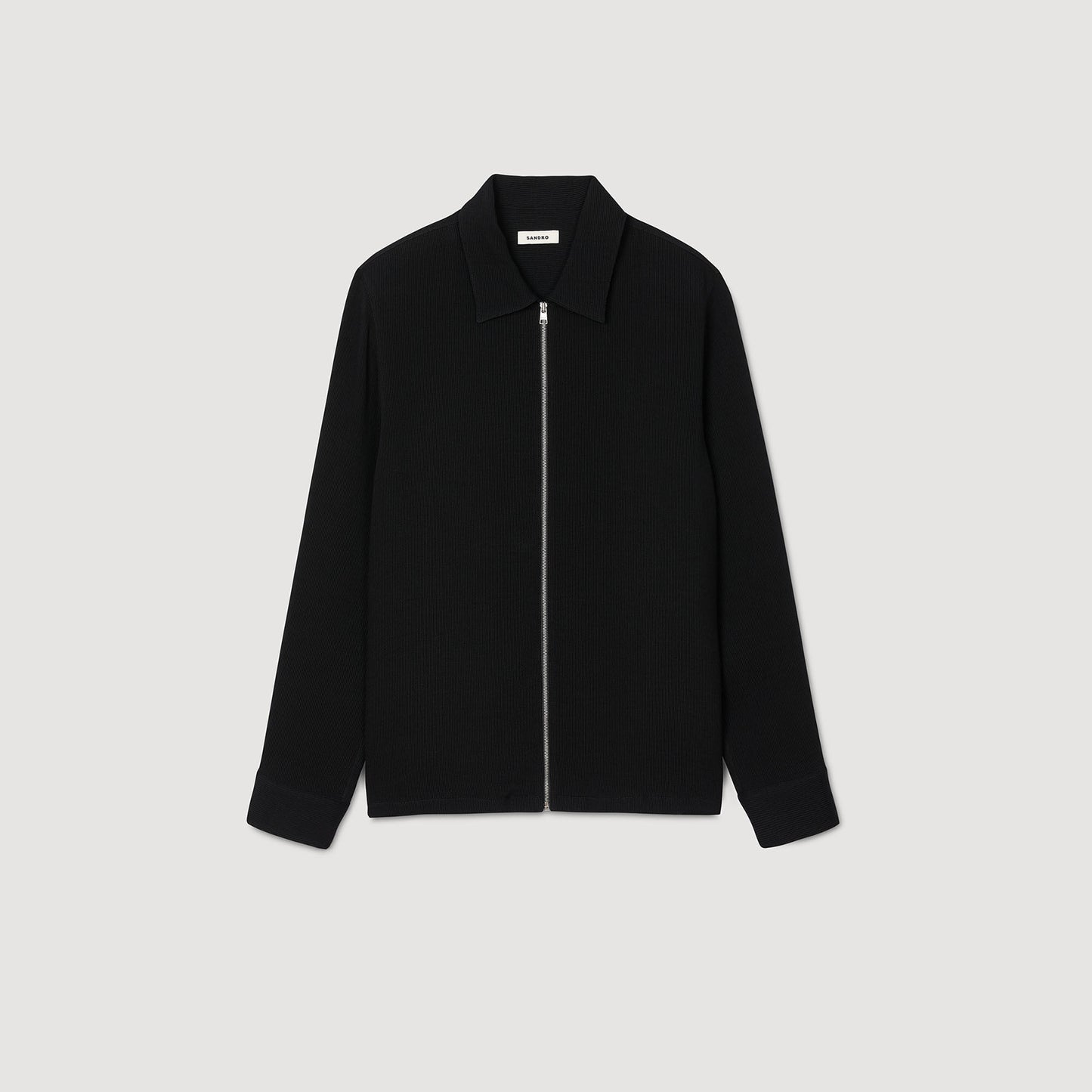 Sandro Pleated shirt Black