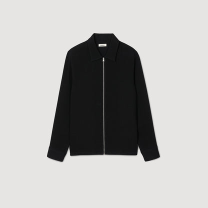 Sandro Pleated shirt Black