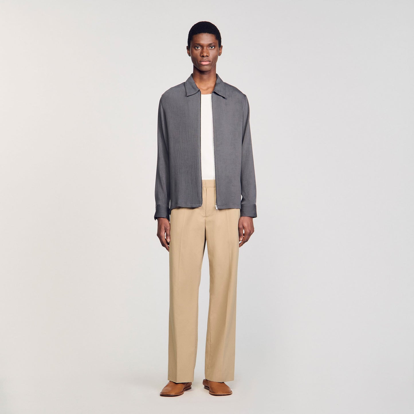 Sandro Pleated shirt Fonte