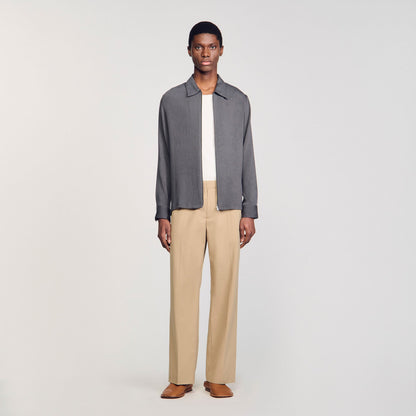 Sandro Pleated shirt Fonte