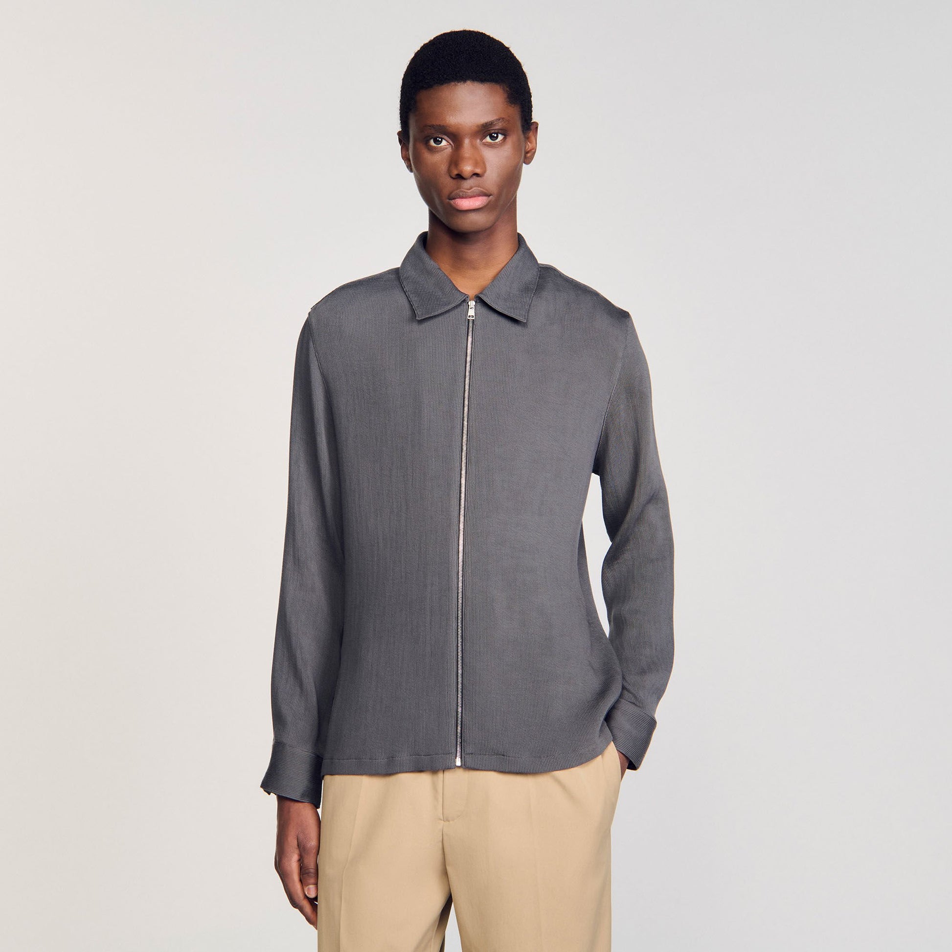 Sandro Pleated shirt Fonte