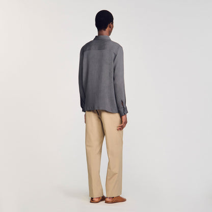 Sandro Pleated shirt Fonte