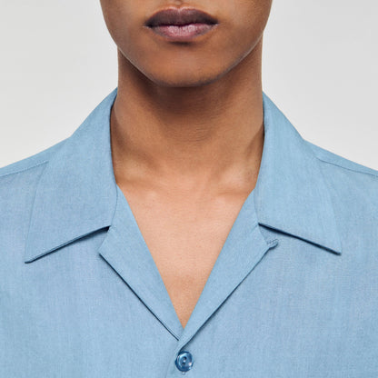Sandro Short-sleeved shirt Chambray