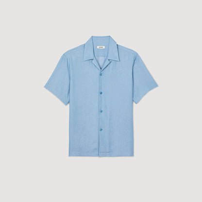 Sandro Short-sleeved shirt Chambray