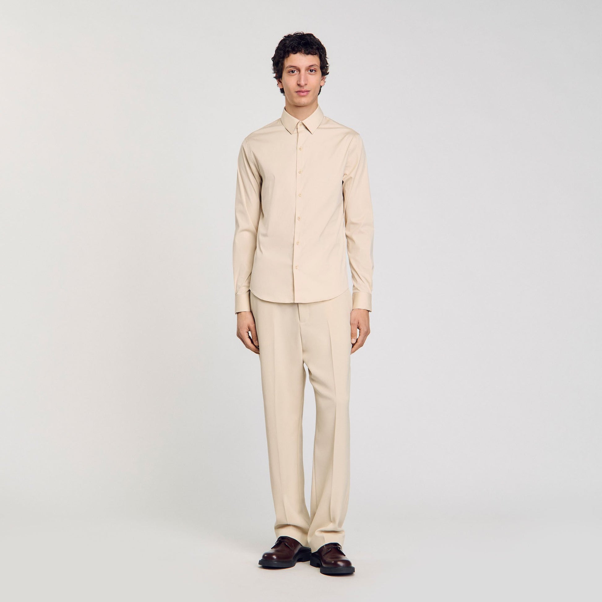 Sandro Plain shirt Oats