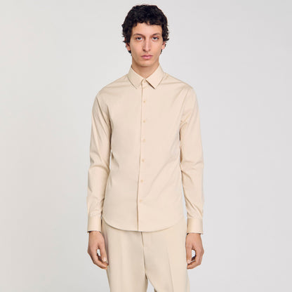 Sandro Plain shirt Oats