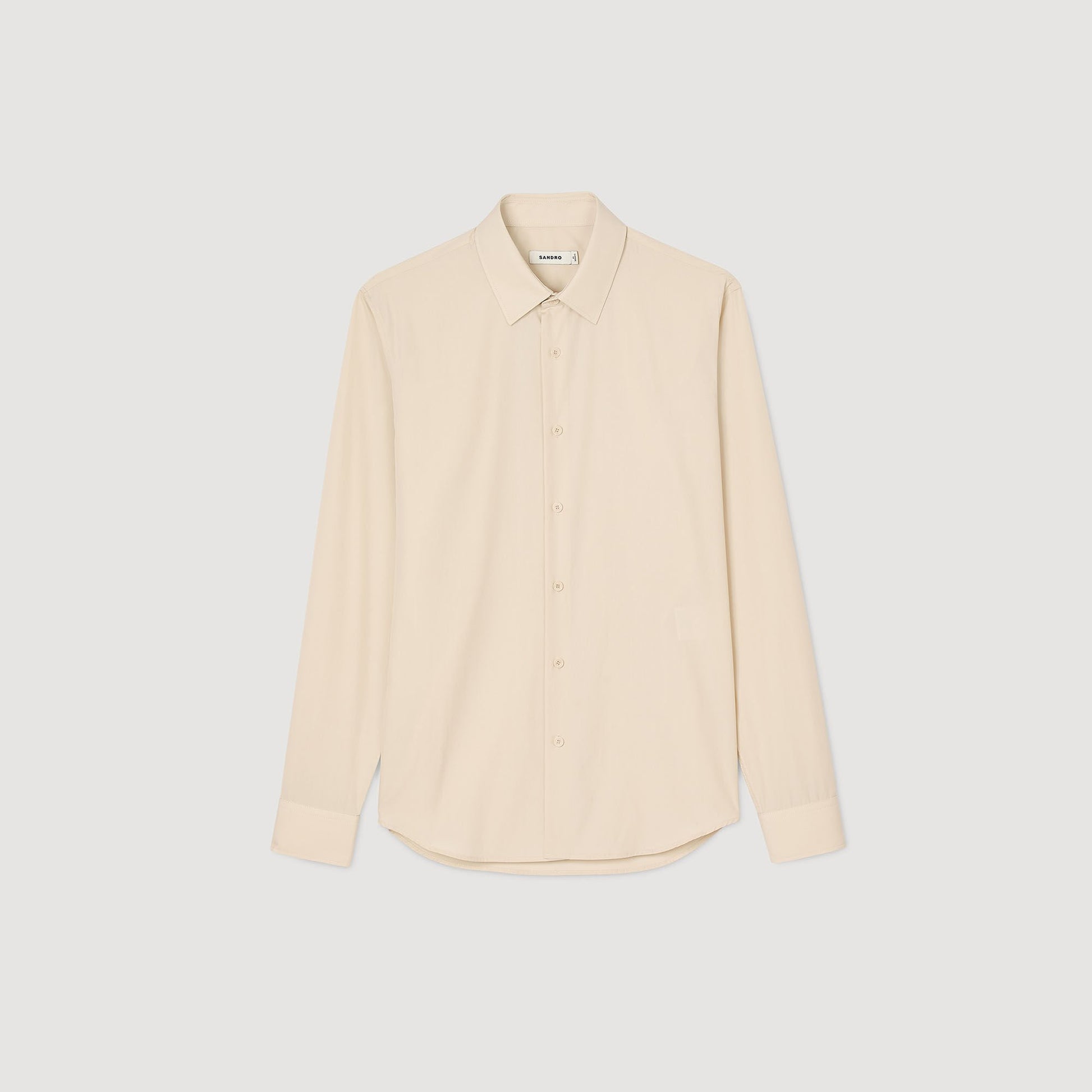 Sandro Plain shirt Oats