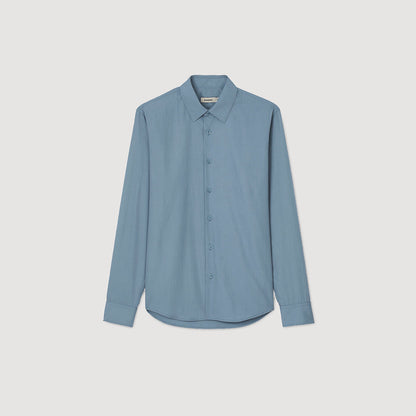 Sandro Plain shirt Thunderstorm Blue