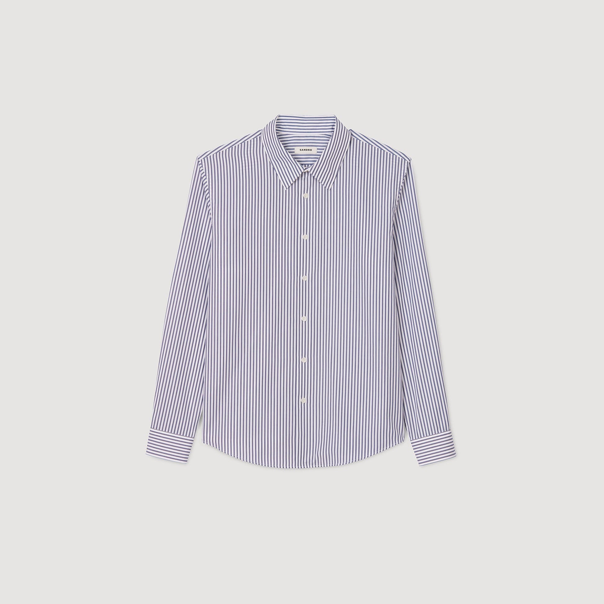 Sandro Striped shirt Midnight Blue