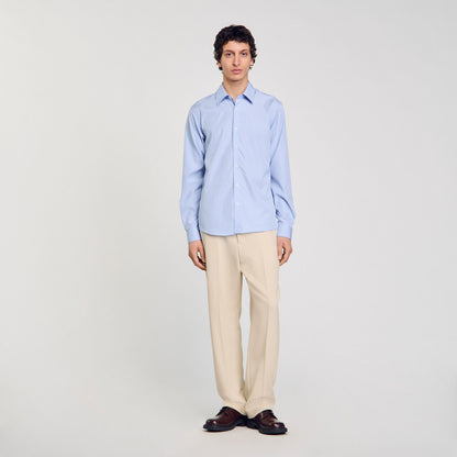 Sandro Striped shirt Blue Sky