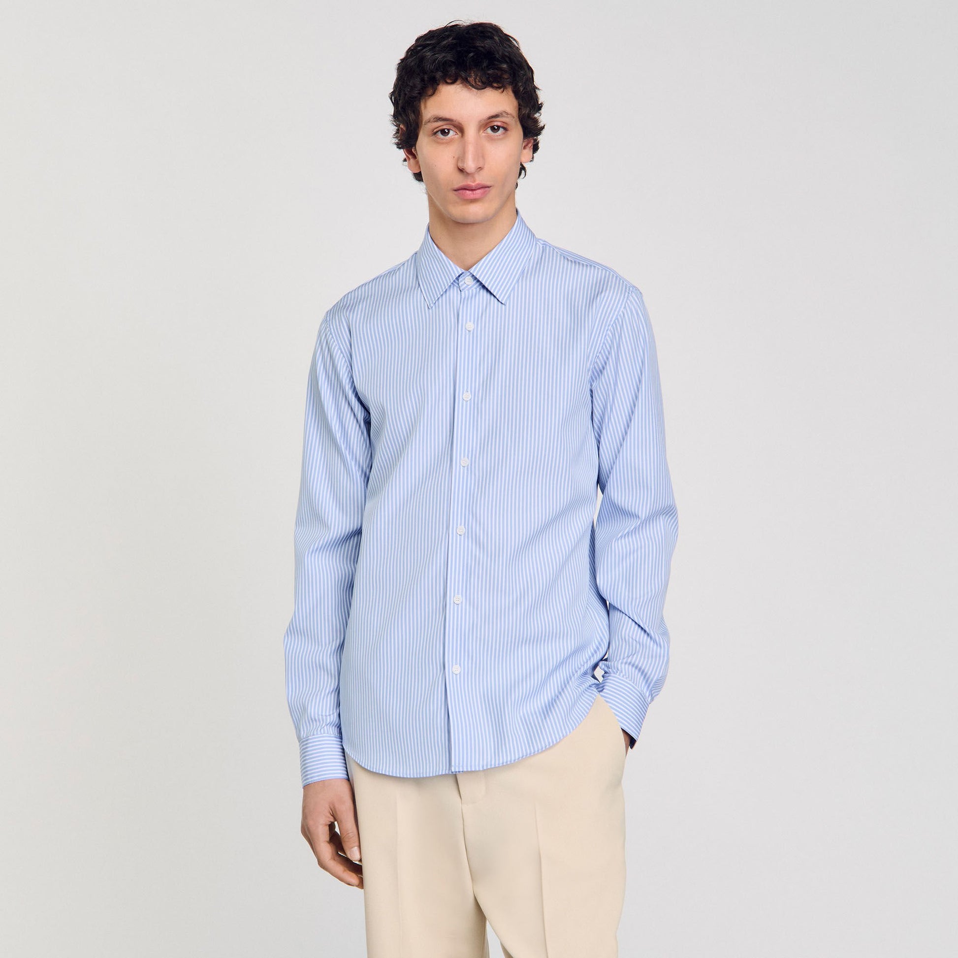 Sandro Striped shirt Blue Sky