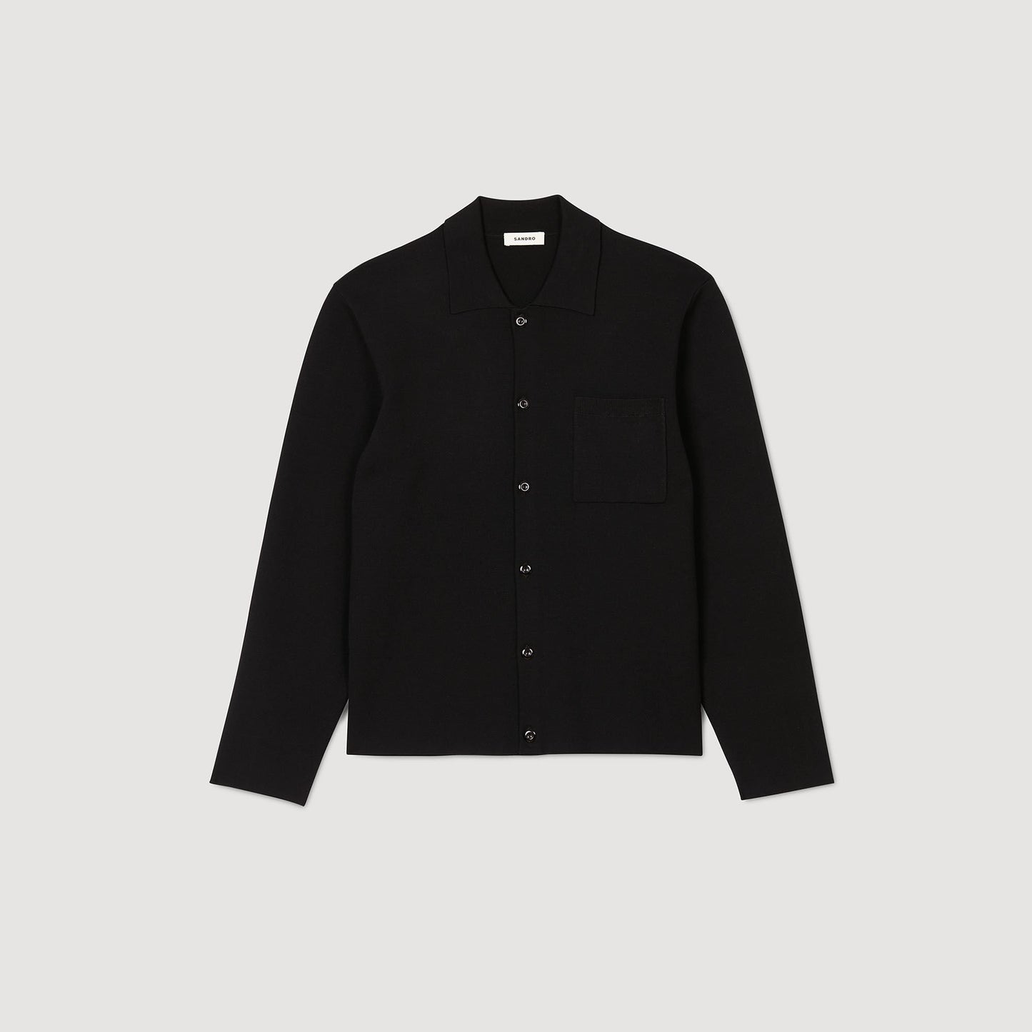 Sandro Button-down cardigan Black