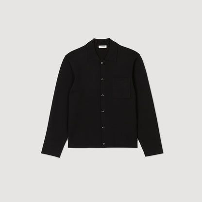 Sandro Button-down cardigan Black