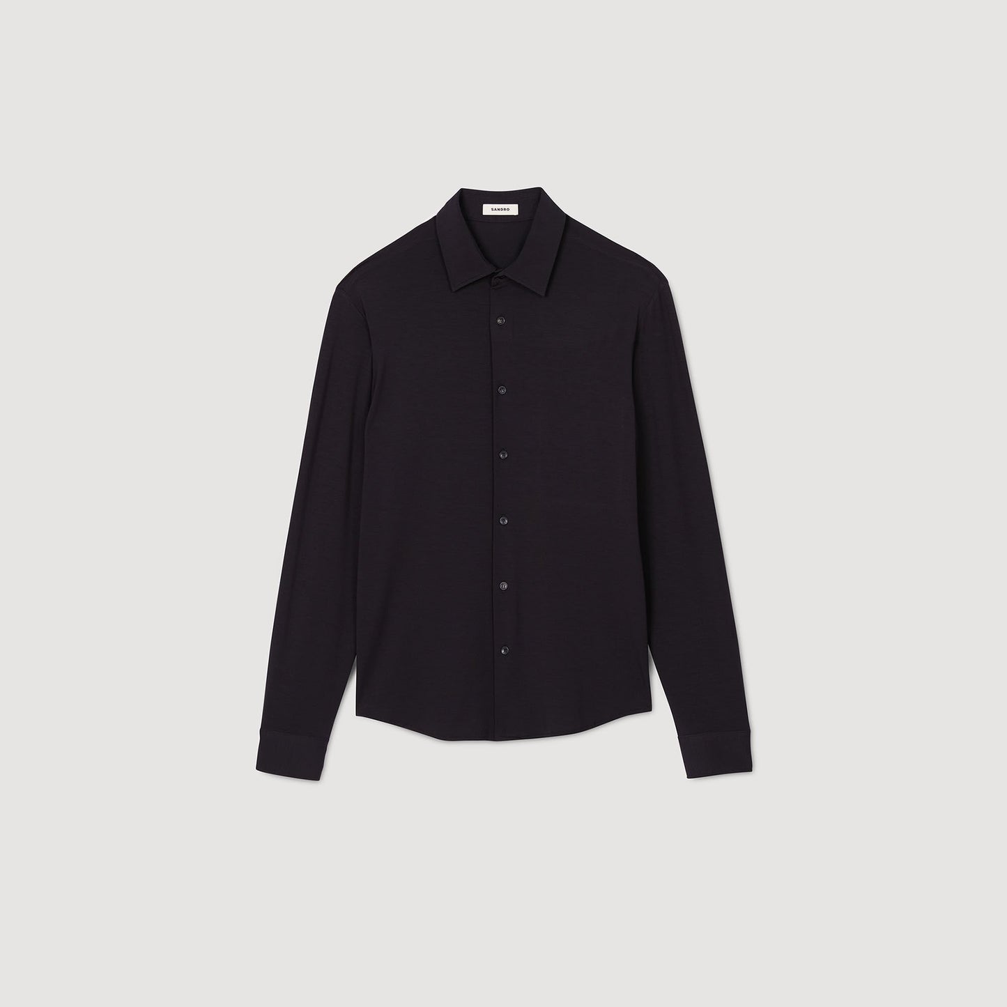 Sandro Jersey shirt Navy Blue
