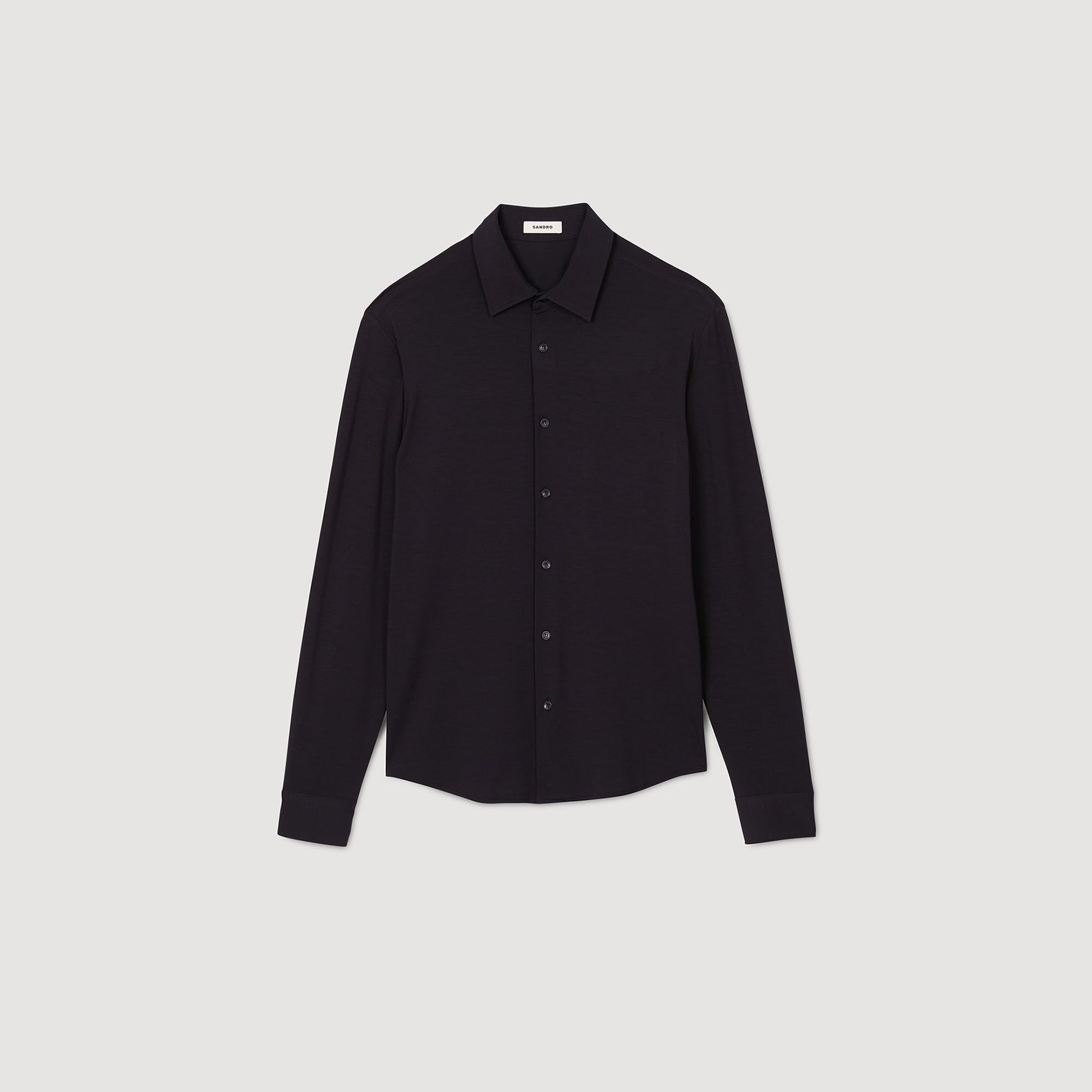 Sandro Jersey shirt Navy Blue