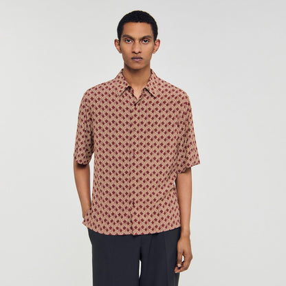 Sandro Rope print shirt Terra
