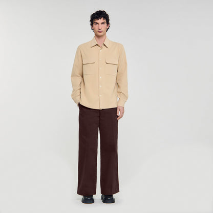 Sandro Flannel shirt Beige