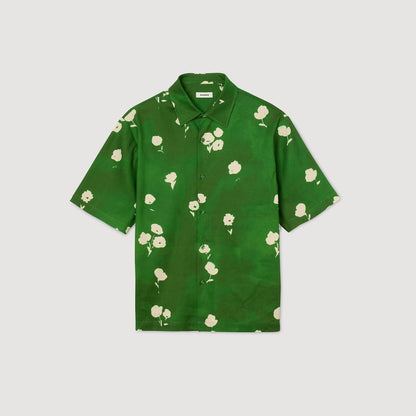 Sandro Floral motif shirt Lime