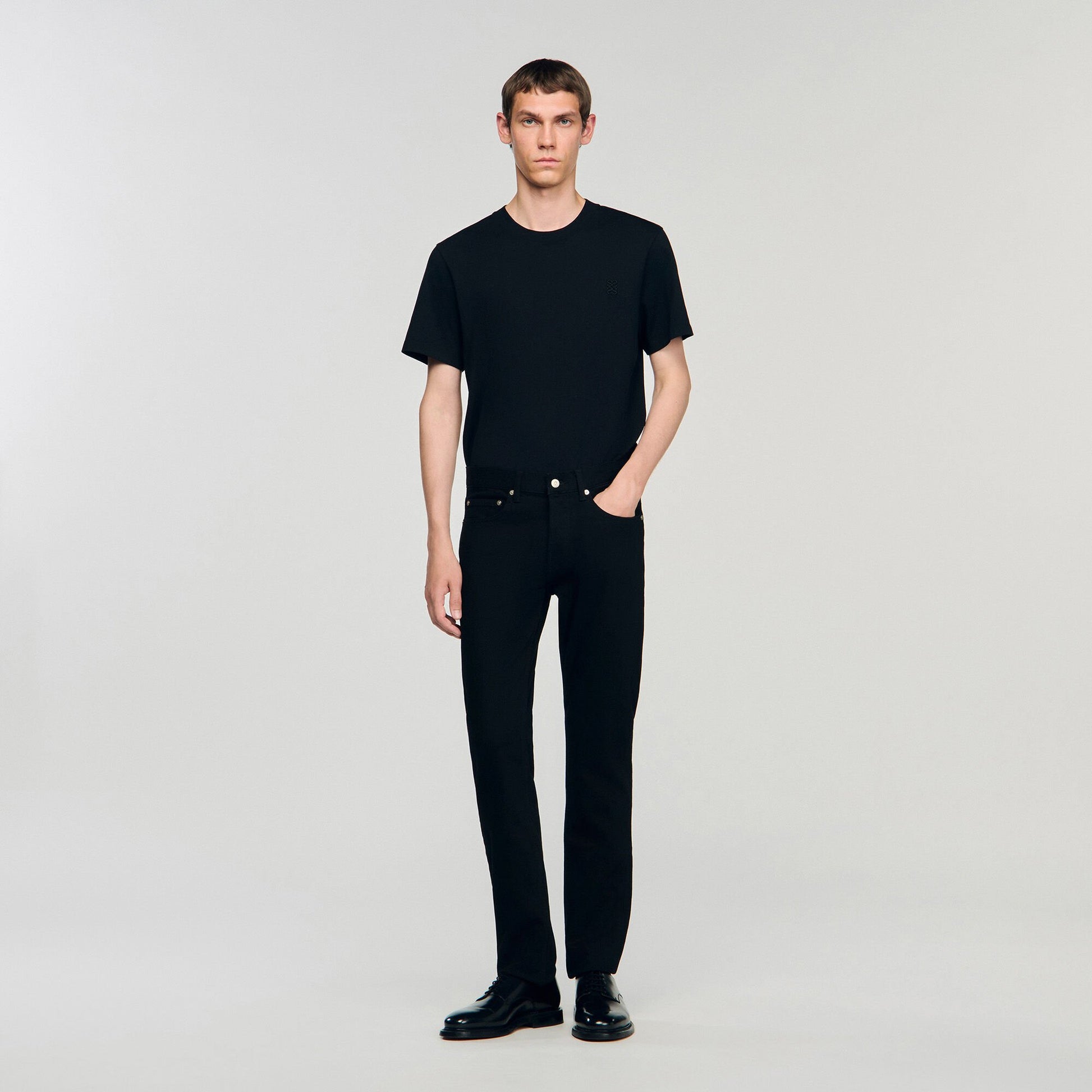 Sandro Slim-fit jeans Black