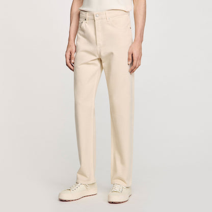 Sandro Cotton jeans Ecru