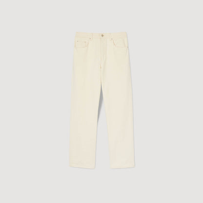 Sandro Cotton jeans Ecru