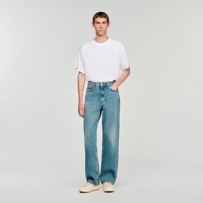 Sandro Baggy jeans Blue
