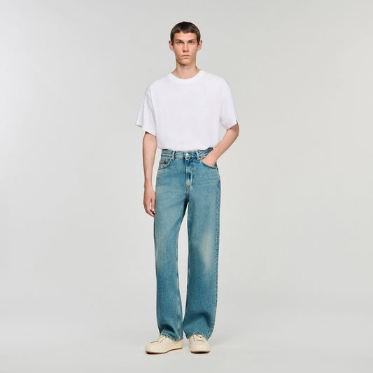 Sandro Baggy jeans Blue