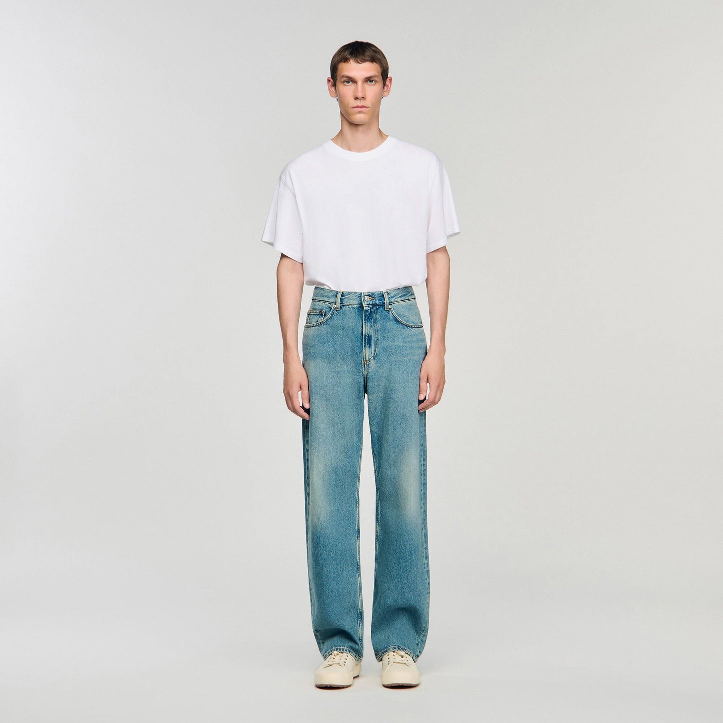 Sandro Baggy jeans Blue