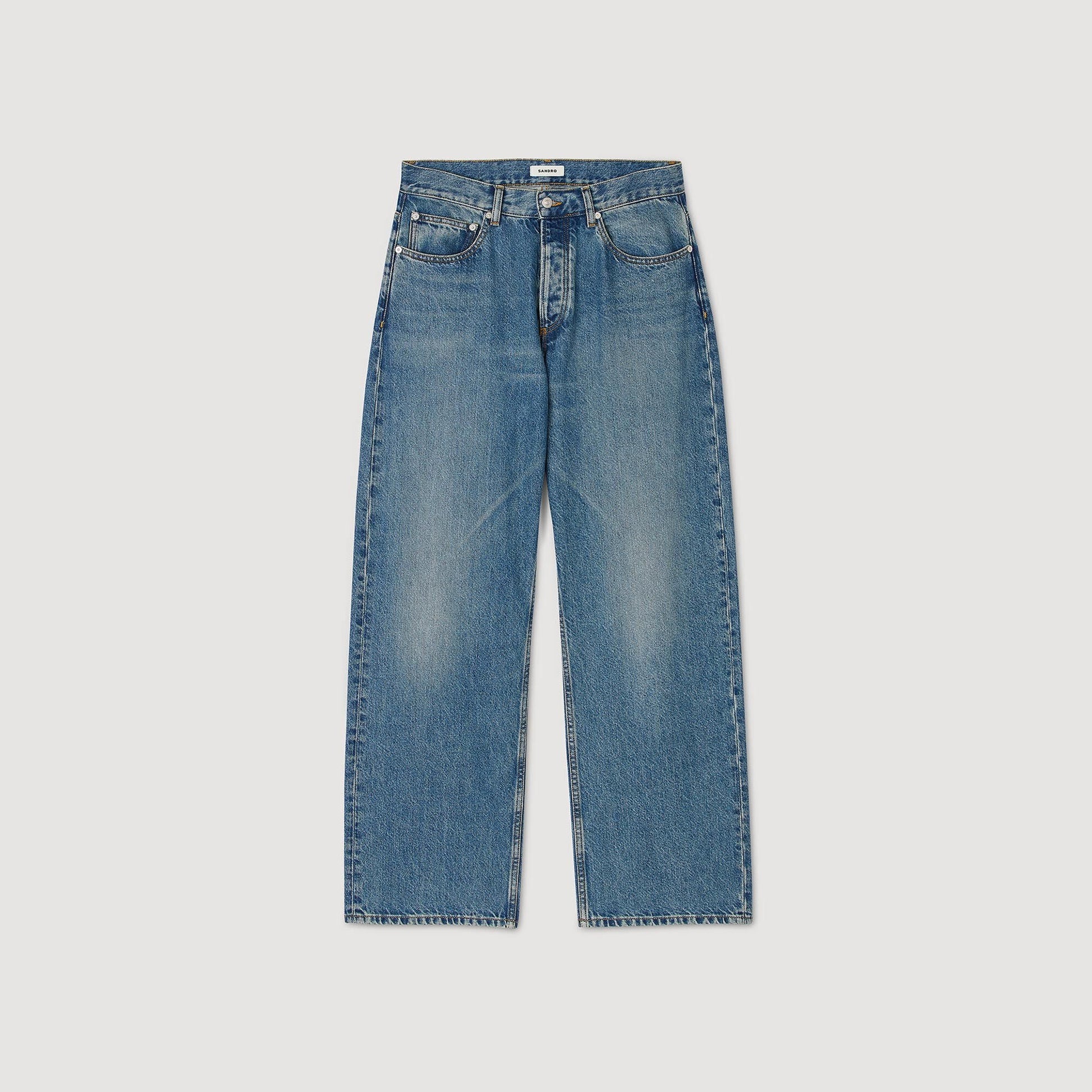 Sandro Baggy jeans Blue