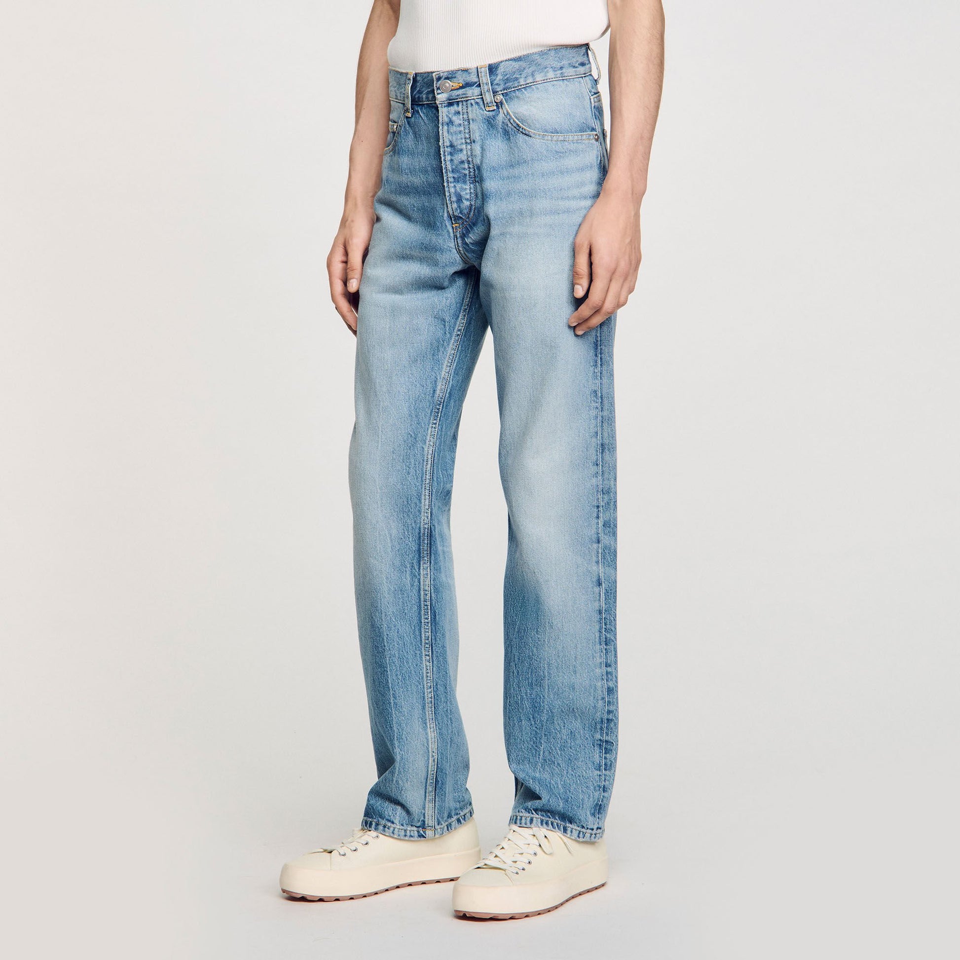 Sandro Regular jeans Light Blue - Denim