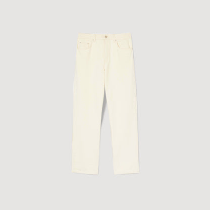 Sandro Regular jeans Ivory.