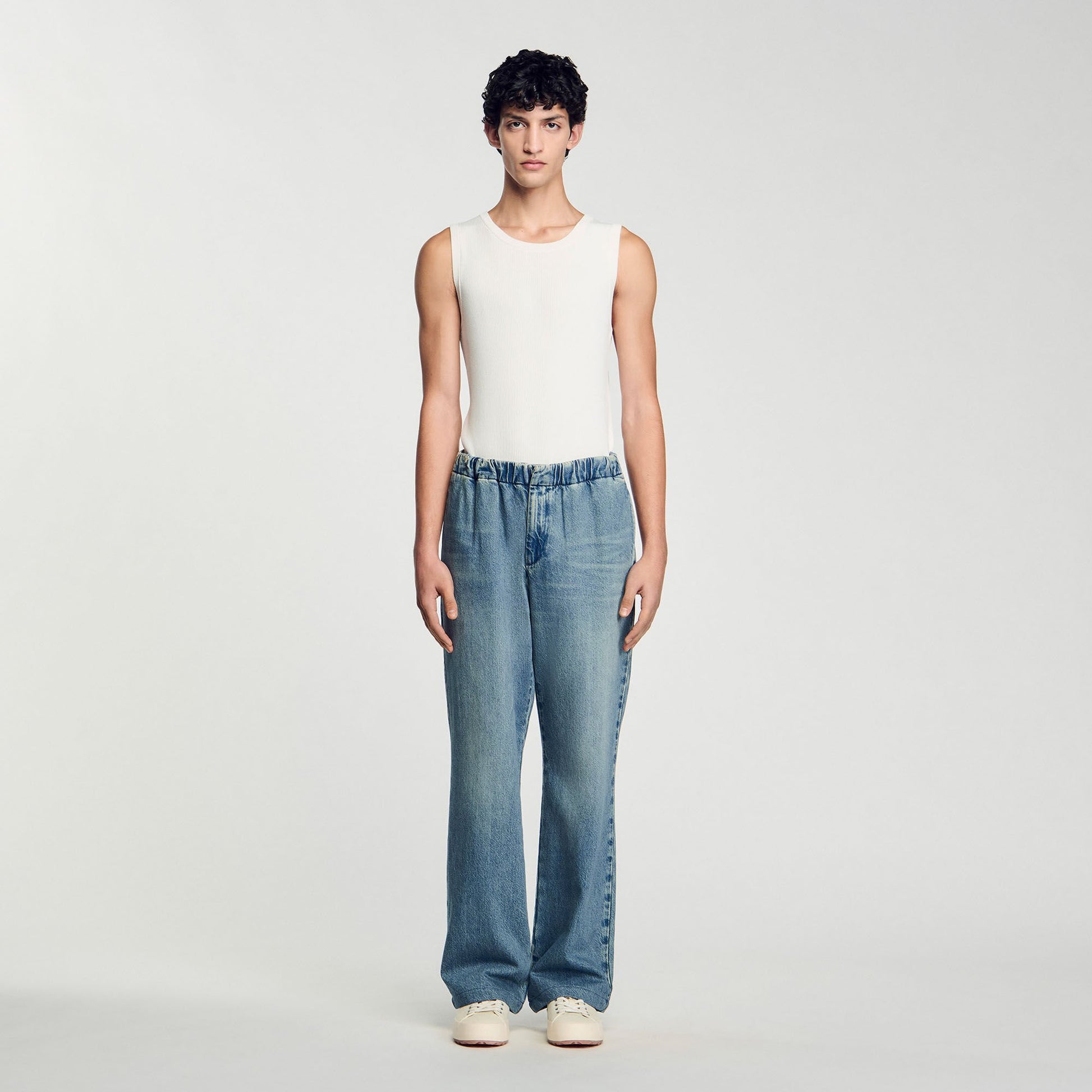 Sandro Wide-leg jeans Blue Vintage - Denim
