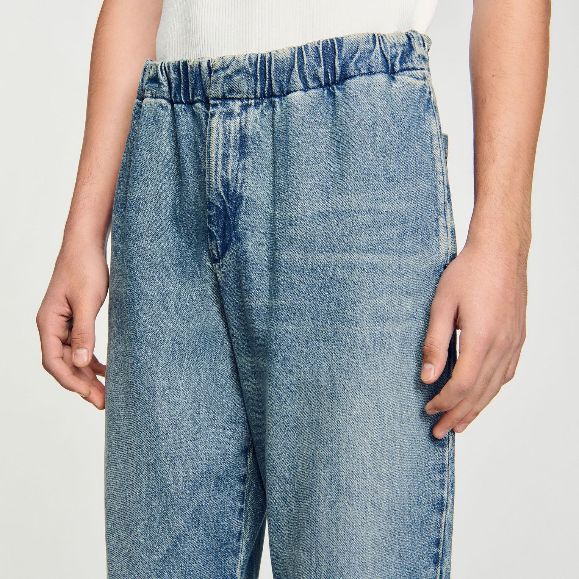 Sandro Wide-leg jeans Blue Vintage - Denim