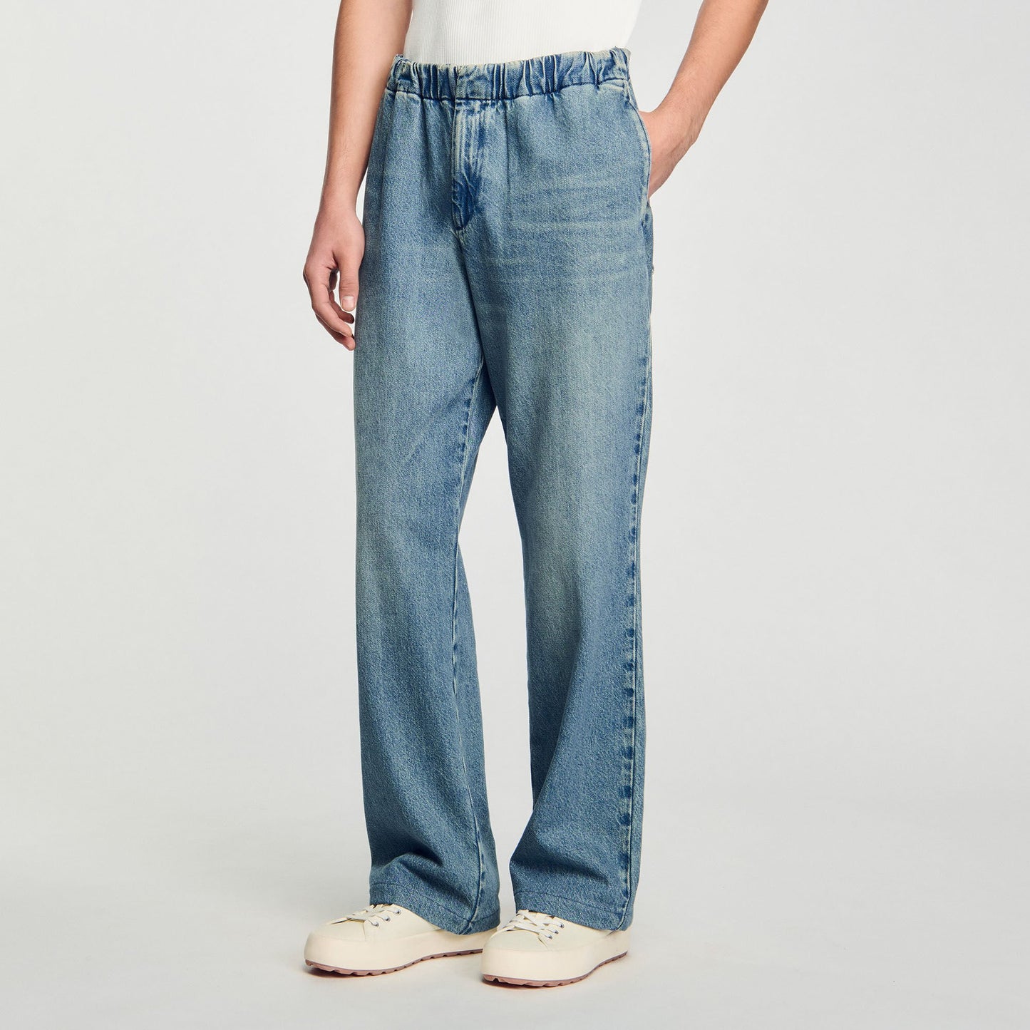 Sandro Wide-leg jeans Blue Vintage - Denim