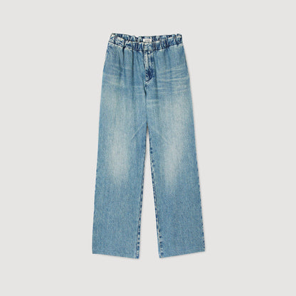 Sandro Wide-leg jeans Blue Vintage - Denim