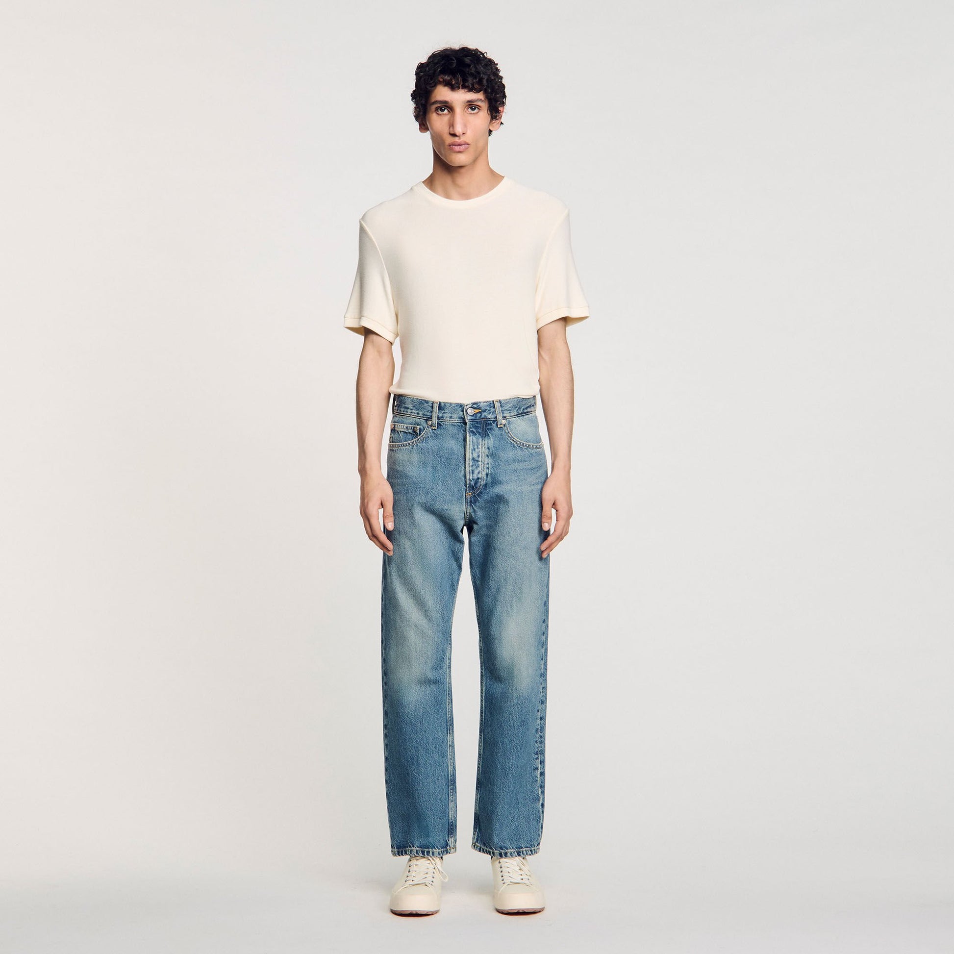 Sandro Loose-fit jeans Blue Vintage - Denim