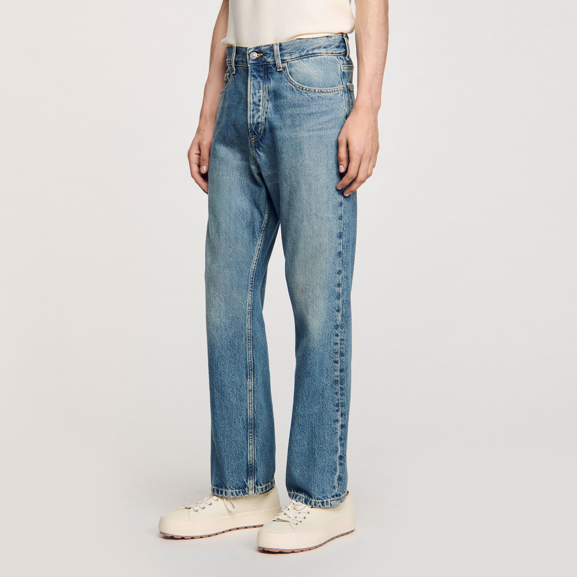 Sandro Loose-fit jeans Blue Vintage - Denim