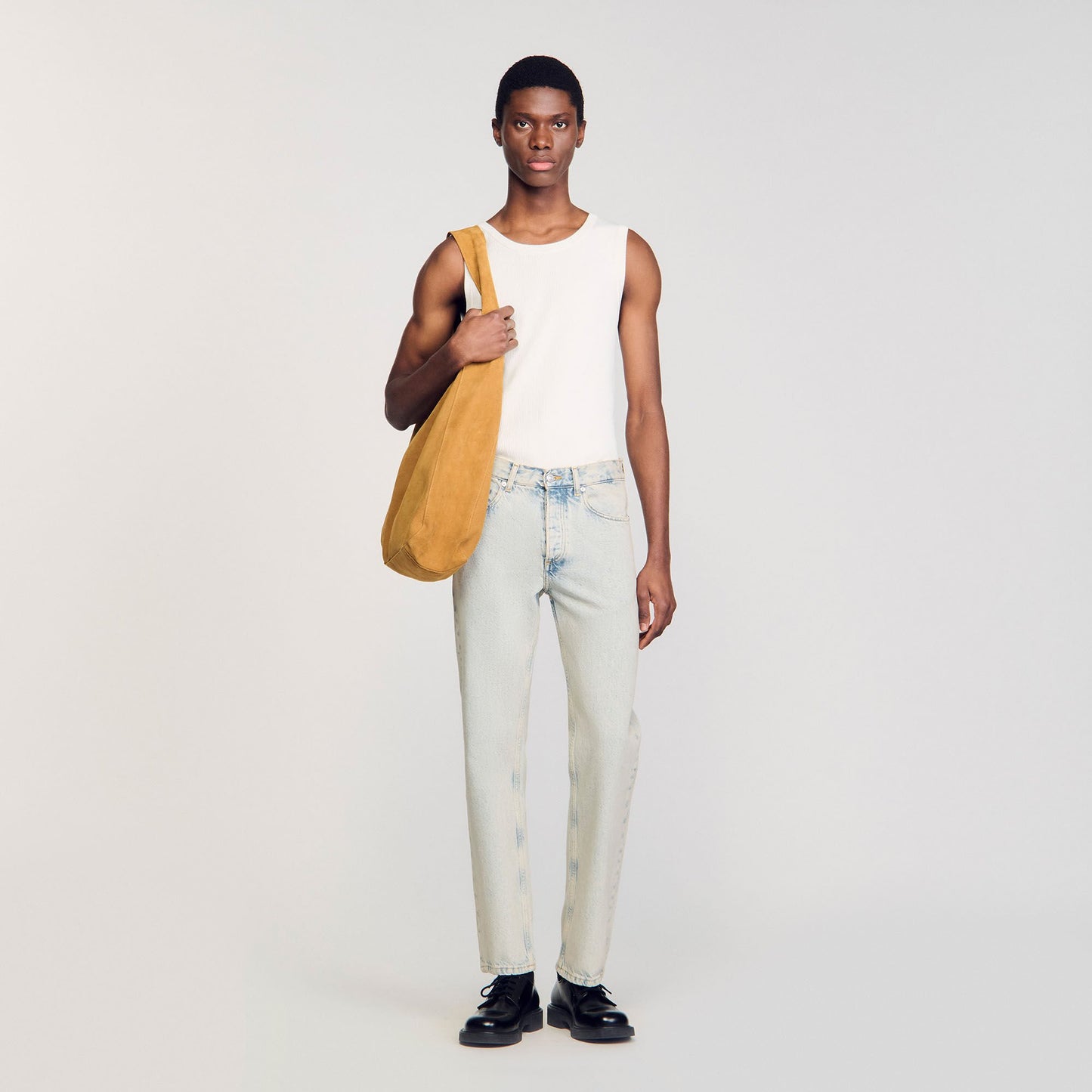 Sandro Regular faded jeans Blue Vintage - Denim