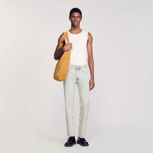 Sandro Regular faded jeans Blue Vintage - Denim